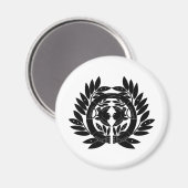 Aimant SYMBOLE KAMON Crest de la famille japonaise (Recto/Verso)