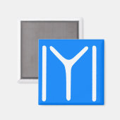 Aimant Symbole Kayi 2 (Recto/Verso)