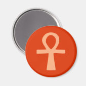Aimant Symbole kimétisme (orange) (Recto/Verso)