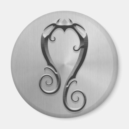 AIMANT SYMBOLE LAIS ACIER INOX (Devant)