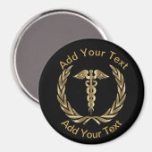 Aimant Symbole Médicale Personnaliser (Recto/Verso)