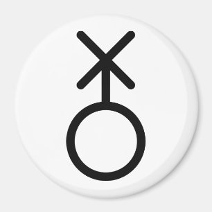 Aimant symbole non binaire genre homosexualité identité