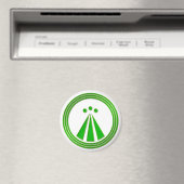 Aimant SYMBOLE OBOD Neon Green (In Situ (Lave-vaisselle))
