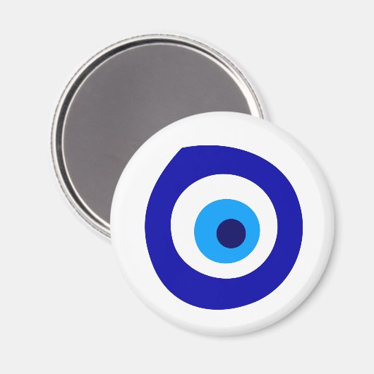 Aimant Symbole oeil malin (Recto/Verso)