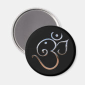 AIMANT SYMBOLE OM (Recto/Verso)