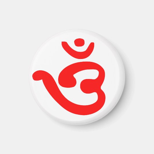 Aimant Symbole OM (bengali) (Devant)