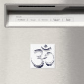 Aimant symbole Om chromé (In Situ (Lave-vaisselle))