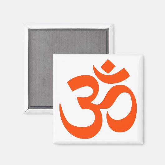 Aimant Symbole Om indien (Recto/Verso)