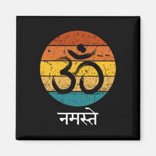 Aimant Symbole Om Namaste Ohm Hindou Zen Tantra Yoga Espr