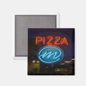 Aimant SYMBOLE Pizza Neon (Recto/Verso)