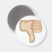 Aimant SYMBOLE POINTS ARRIÈRE Emoji (Recto/Verso)