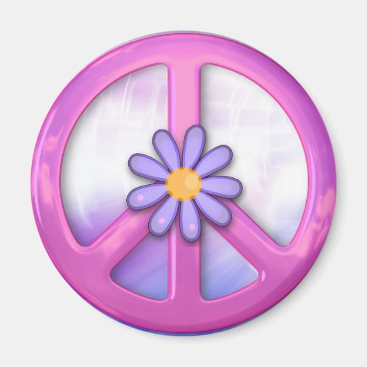 Aimant SYMBOLE Pretty Rose (Devant)