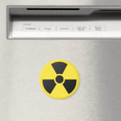 Aimant Symbole radioactif (In Situ (Lave-vaisselle))