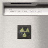 Aimant Symbole radioactif (In Situ (Lave-vaisselle))