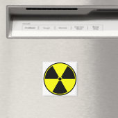Aimant Symbole radioactif (In Situ (Lave-vaisselle))