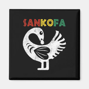Aimant Symbole Sankofa JunetDix Ghana Adinkra Sankofa