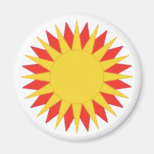 Aimant Symbole Sun