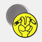 Aimant Symbole thaïlandais ⚠ anti-tabac ⚠ (Recto/Verso)