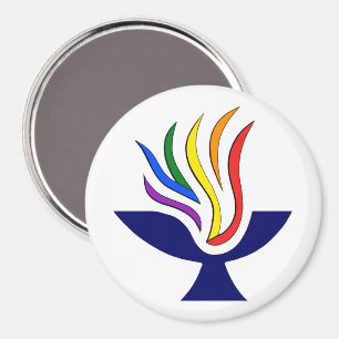 Aimant SYMBOLE TVUC Logo Chalice flamboyante
