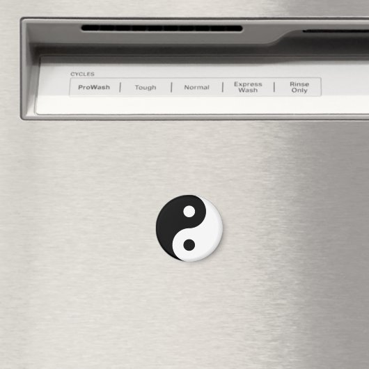 Aimant SYMBOLE YIN Yang (In Situ (Lave-vaisselle))