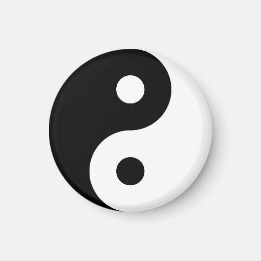 Aimant SYMBOLE YIN Yang (Devant)