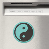 Aimant Symbole Yin Yang - tatouage solide (In Situ (Lave-vaisselle))
