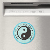 Aimant Symbole Yin Yang - tatouage solide (In Situ (Lave-vaisselle))