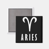 Aimant Symbole zodiaque d'Aries (Recto/Verso)