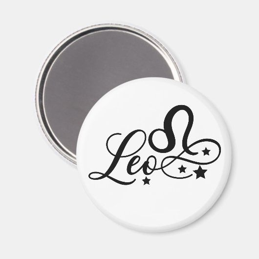 Aimant SYMBOLE Zodiaque Leo (Recto/Verso)
