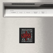 Aimant SYMBOLE Zodiaque Libra (In Situ (Lave-vaisselle))