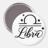 Aimant SYMBOLE Zodiaque Libra (Recto/Verso)