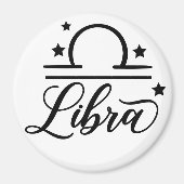 Aimant SYMBOLE Zodiaque Libra (Devant)