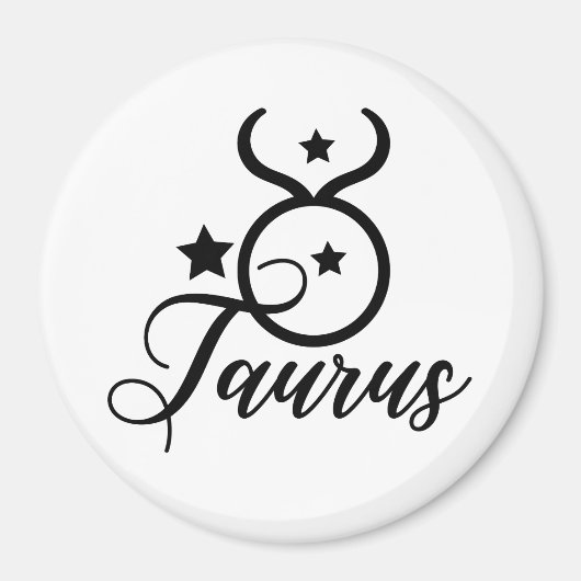 Aimant SYMBOLE Zodiaque Taurus (Devant)