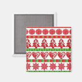 Aimant Symboles de Noël (Recto/Verso)