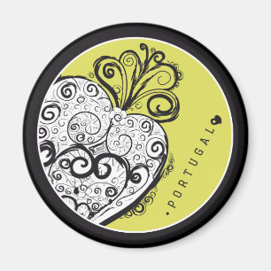Aimant Symboles du Portugal - Filigrana en filigrane