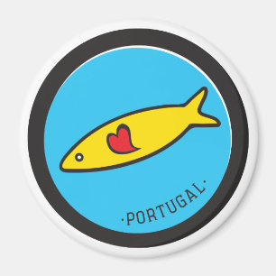 Aimant Symboles du Portugal - sardine Nr. 02
