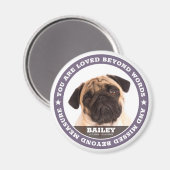 Aimant Sympathie Moderne Simple Personnalisé Animaux de c (Recto/Verso)