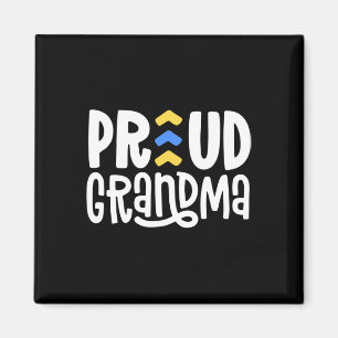 Aimant Syndrome de Down Grandma Sensibilisation Cadeau Lu