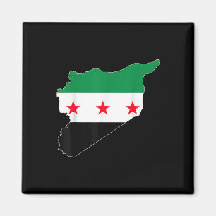 Aimant Syrie Libre Fière Syrienne Vintage Drapeau Carnet