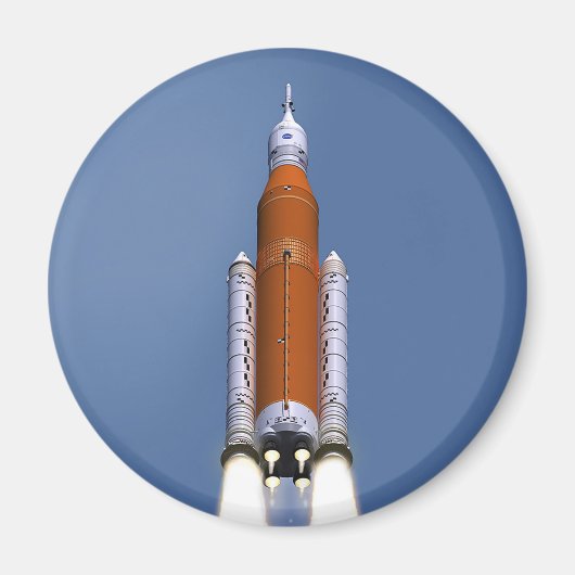 Aimant Système de lancement spatial SLS de la NASA (Devant)