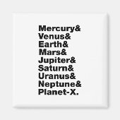 Aimant Système solaire (Devant)