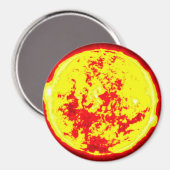 Aimant Système solaire Sun (Recto/Verso)