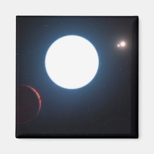 Aimant Système Triple Étoiles Hd 131399 (Devant)