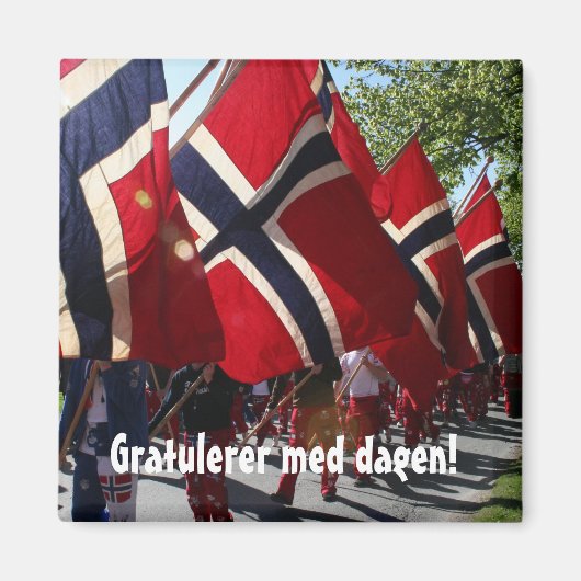 Aimant Syttende Mai (Devant)