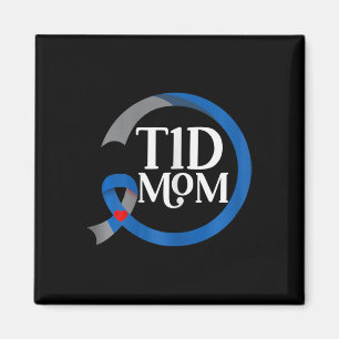 Aimant T1D Maman Meilleur Diabète Type 1 Cadeaux de sensi