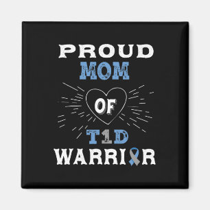 Aimant T1D Proud Maman Diabète Aware Type 1 Insuline Pa