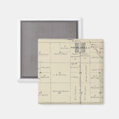 Aimant T23S R27E Tulare Comté Plan de section (Recto/Verso)