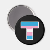 Aimant T Capitale de la Fierté Trans (Recto/Verso)