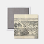 Aimant T Ferme d'hiver (Recto/Verso)