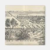 Aimant T Ferme d'hiver (Devant)